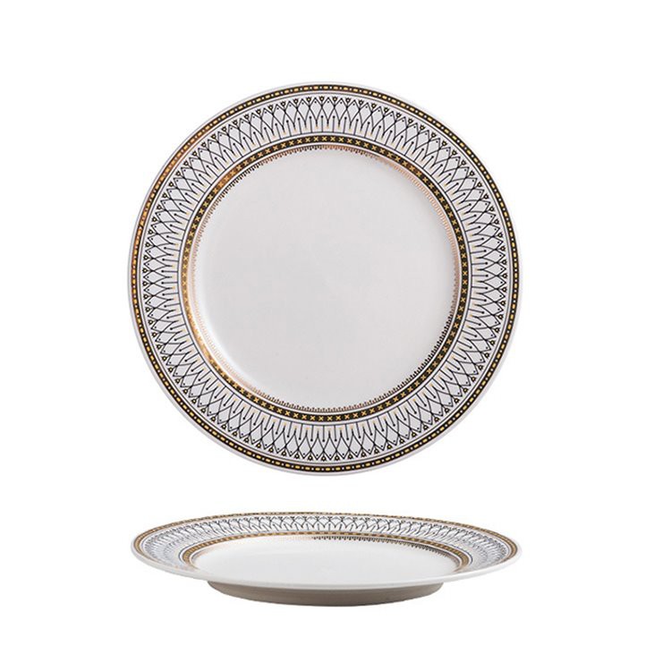 Christmas Dinner Ceramic Plates