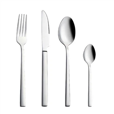 4 Piece 18-10 Stainless Steel Utensils Set