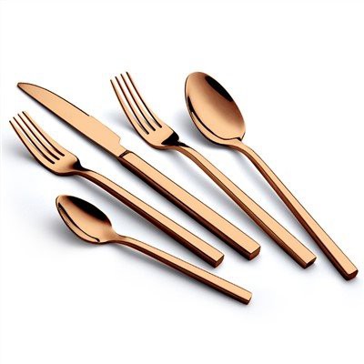 5 Piece Stainless Steel Mirror Polished Utensils