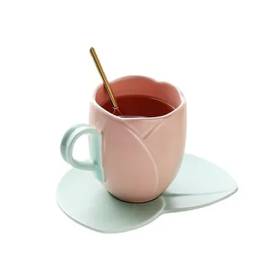 Coffee Cup And Saucer Set Ceramic Cappuccino