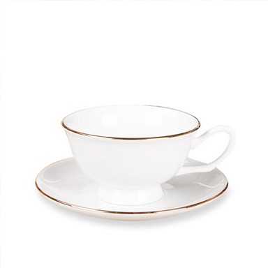 Custom Decals White New Bone Coffee Cup